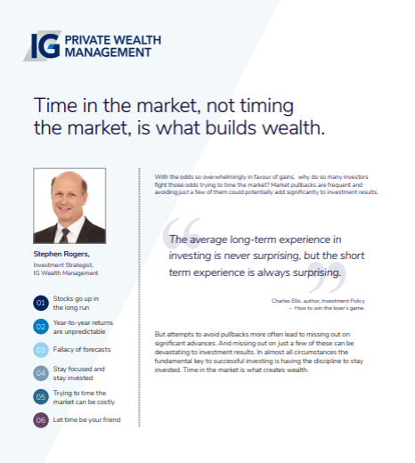 Whitepaper - Time in the market, not timing the market, is what builds wealth